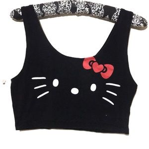 Hello Kitty Crop Tank Top